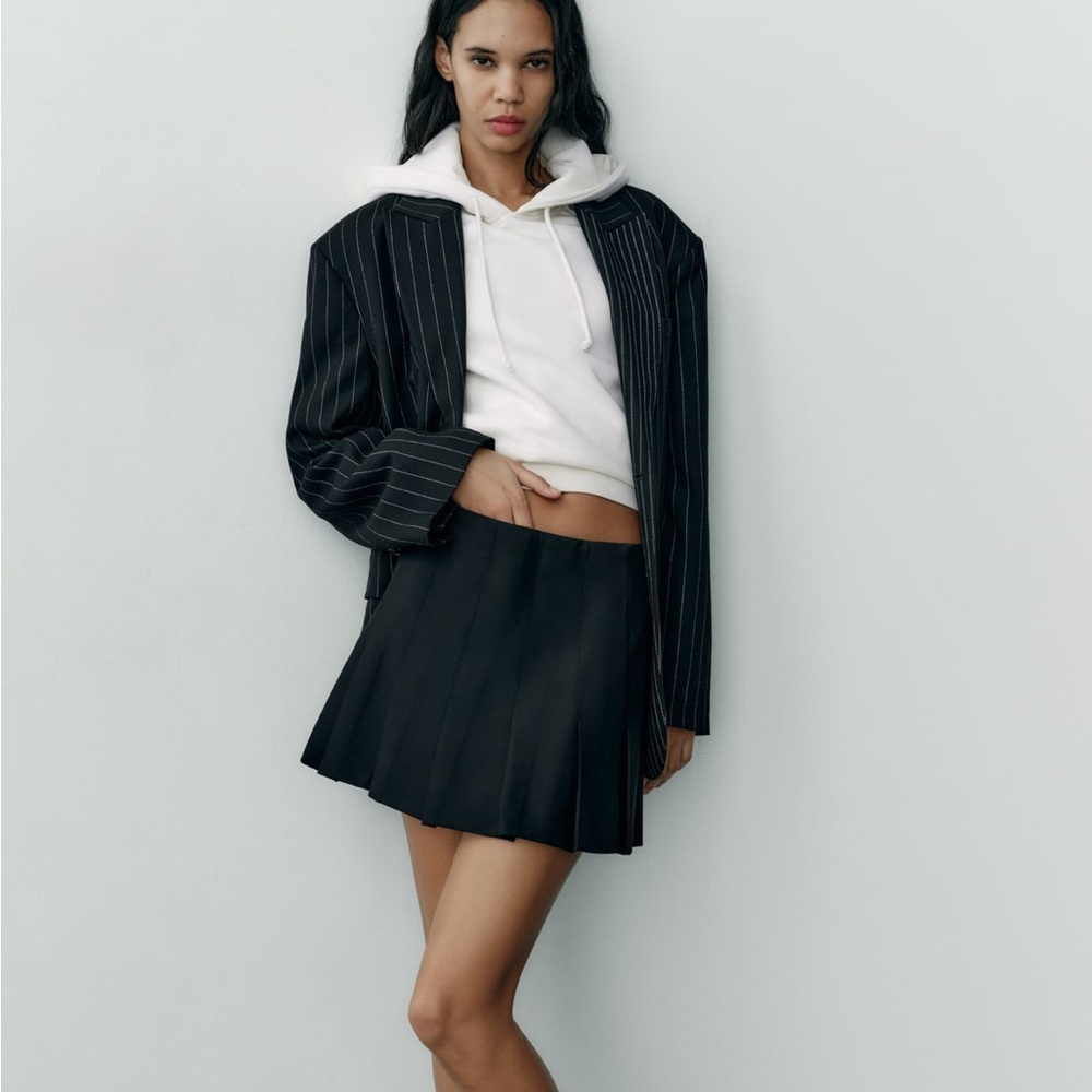 ZARA pleated Mini Skirt